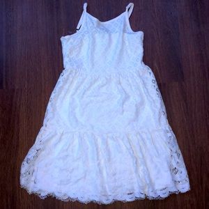 White kids dress